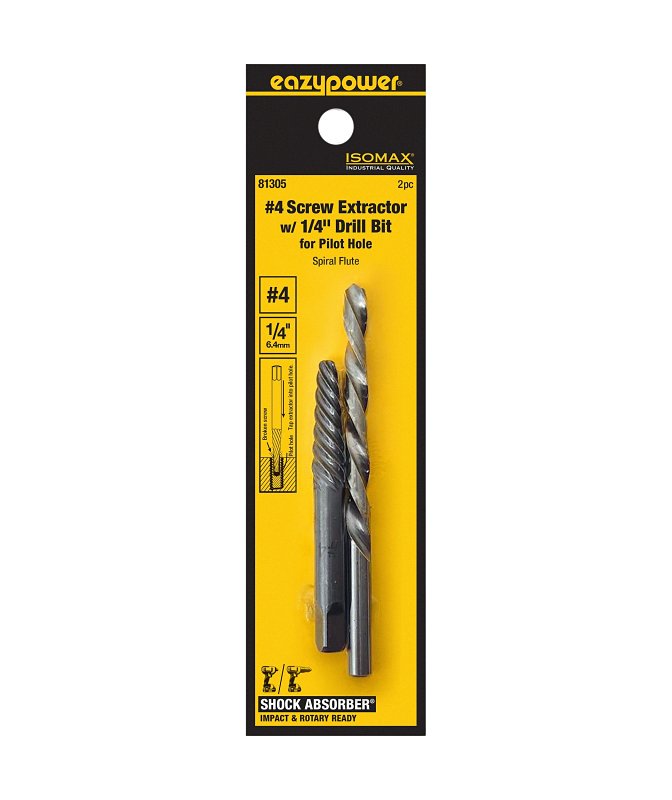 EAZYPOWER 81305 2PC  4 SCRW EXT & TITANI