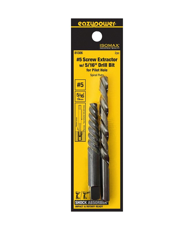 EAZYPOWER 81306 2PC  5 SCRW EXT & TITANI