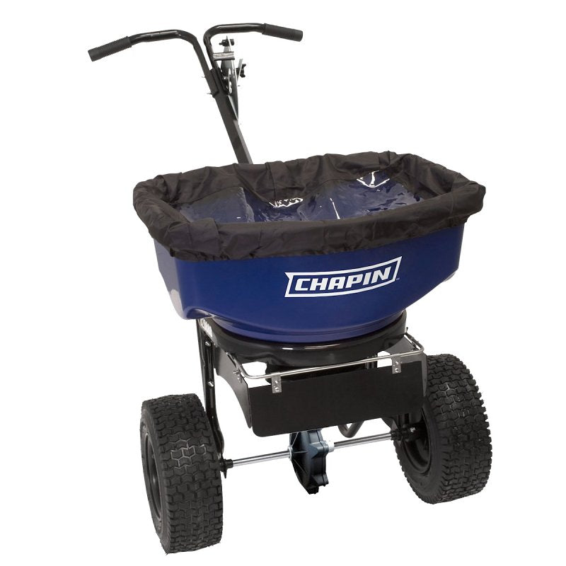 CHAPIN Chapin 82088B Professional Sure Spread Salt and Ice Melt Spreader with Baffles, 80 lb, Powder-Coated Steel Frame AUTOMOTIVE CHAPIN