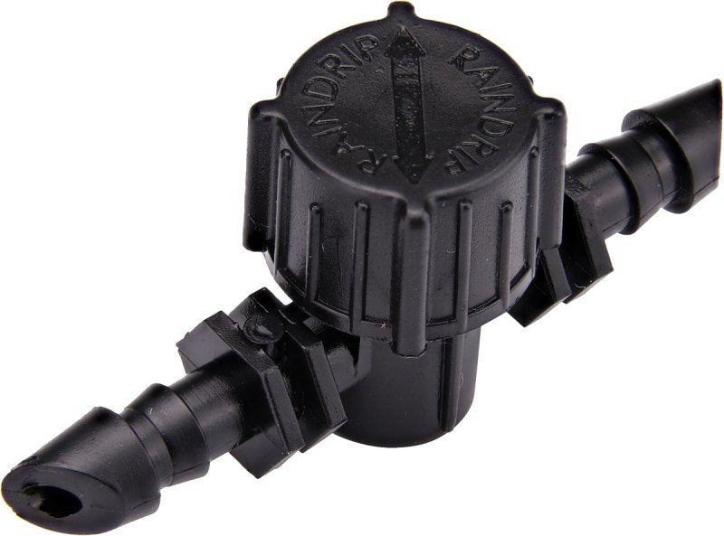RAINDRIP Raindrip 612010B In-Line Valve, 1/4 in, Barb