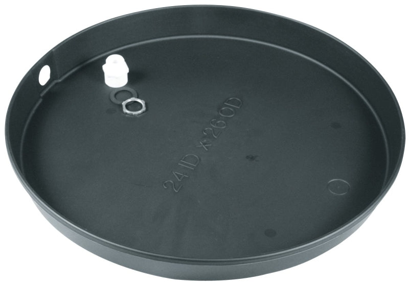 CAMCO USA Camco USA 11360 Recyclable Drain Pan, Plastic, For: Electric Water Heaters, 24 in ID x 2-1/2 in D PLUMBING, HEATING & VENTILATION CAMCO USA
