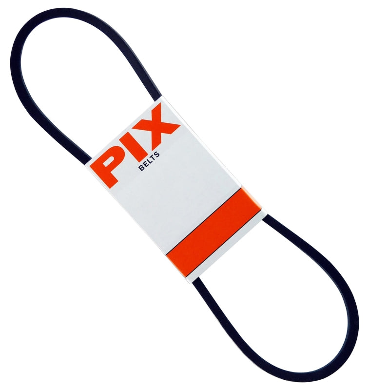 PIX NORTH AMERICA PIX 3L330 FHP V-Belt, 33 in Outside Circumference, 3L, 3/8 in W, 7/32 in Thick, Black