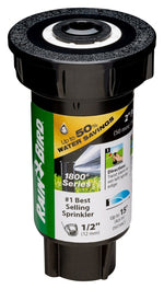RAINBIRD Rain Bird 1802FDSPRS Pressure Regulating Pop-Up Sprinkler, Full-Circle, 3.7 gpm, 1/2 in Connection, FNPT, 2 in H Pop-Up