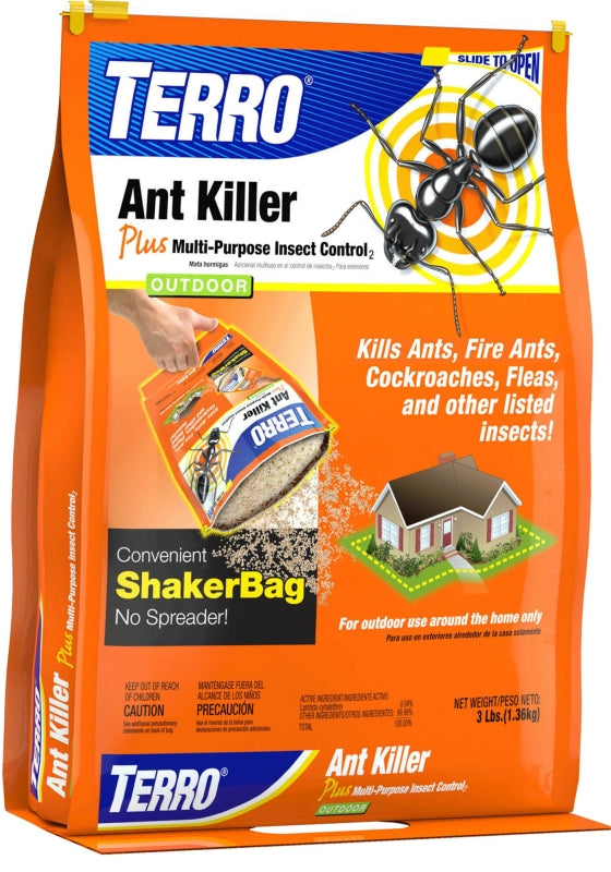 TERRO Terro T901-6 Ant Killer Plus, Granular, 3 lb Bag
