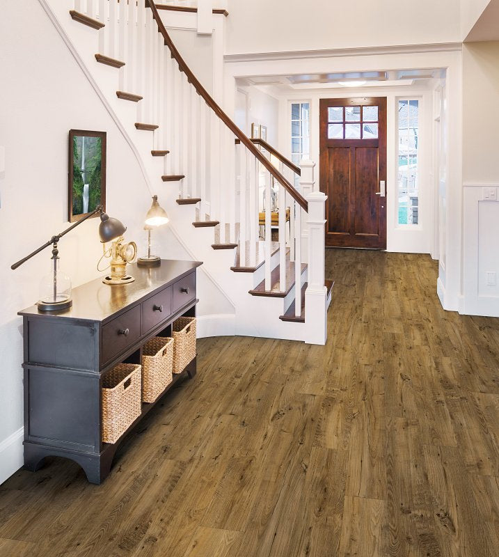 HEALTHIER CHOICE FLOORI Healthier Choice Flooring HCL803C05 Laminate Flooring Plank, 4-Sided Bevel Profile, Wood, Town Mill, 48 in L, 7.7 in W BUILDING MATERIALS HEALTHIER CHOICE FLOORI