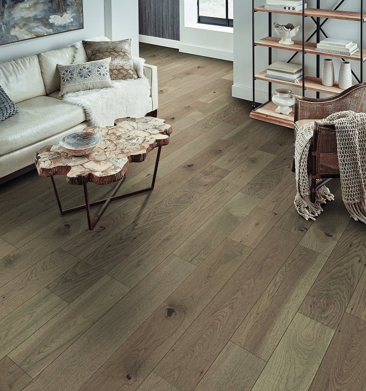 HEALTHIER CHOICE FLOORI Healthier Choice Flooring HCE603D04 Flooring Plank, 1-1/2 to 6 ft L, 6-1/2 in W, Micro Bevel Edge, Hickory Wood BUILDING MATERIALS HEALTHIER CHOICE FLOORI