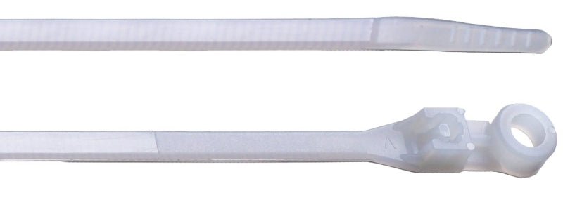 GB Gardner Bender 48-308 Cable Tie, 1/4 in Max Bundle Dia, Nylon, Natural, 8 in L, 100/BAG ELECTRICAL GB