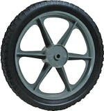 ARNOLD Arnold 1475-P Tread Wheel, Butyl Rubber/Plastic, For: High Wheel Lawn Mowers