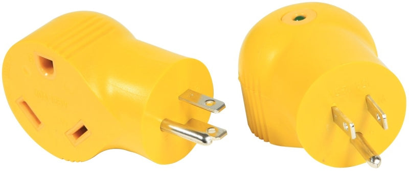 CAMCO Camco USA 55325 Adapter, 30 A Female, 15 A Male, 125 V, Male, Female, For: Recreational Vehicles AUTOMOTIVE CAMCO