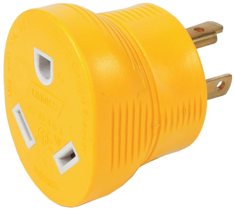 CAMCO Camco USA 55333 Adapter, 30 A Female, 30 A Male, 125 V, Male, Female AUTOMOTIVE CAMCO