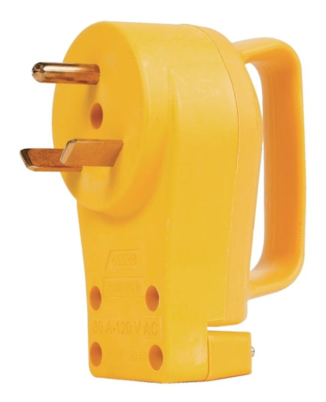 CAMCO Camco USA 55245 Plug, 30 A, 125 V, Male, Yellow Jacket AUTOMOTIVE CAMCO