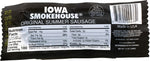 IOWA SMOKEHOUSE Iowa Smokehouse IS-SS12O Summer Sausage, Original, 12 oz HOUSEWARES IOWA SMOKEHOUSE