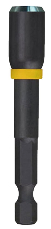 MILWAUKEE Milwaukee SHOCKWAVE Impact Duty Series 49-66-4733 Nut Driver, 5/16 in Drive, 2-9/16 in OAL, Secure-Grip Handle, Magnetic TOOLS MILWAUKEE