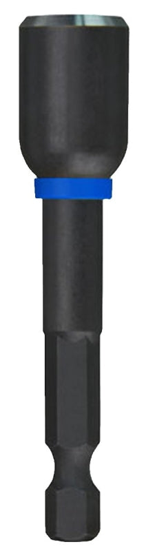 MILWAUKEE Milwaukee SHOCKWAVE Impact Duty Series 49-66-4735 Nut Driver, 3/8 in Drive, 2-9/16 in OAL, Secure-Grip Handle, Magnetic TOOLS MILWAUKEE