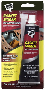 DAP DAP 7079800754 Gasket Maker, 2.8 fl-oz, Paste, Acetic Acid