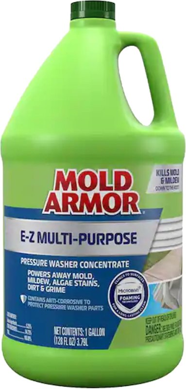 MOLD ARMOR Mold Armor FG583M Multi-Purpose Pressure Wash Concentrate, Liquid, 1 gal OUTDOOR LIVING & POWER EQUIPMENT MOLD ARMOR