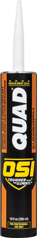 OSI OSI 1637251 Advanced Formula Sealant, Gray 517, 7 days Curing, 20 to 100 deg F, 10 oz Cartridge PAINT OSI