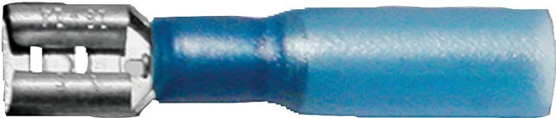 CALTERM Calterm 65746 Tab Disconnect, Blue, 10/PK