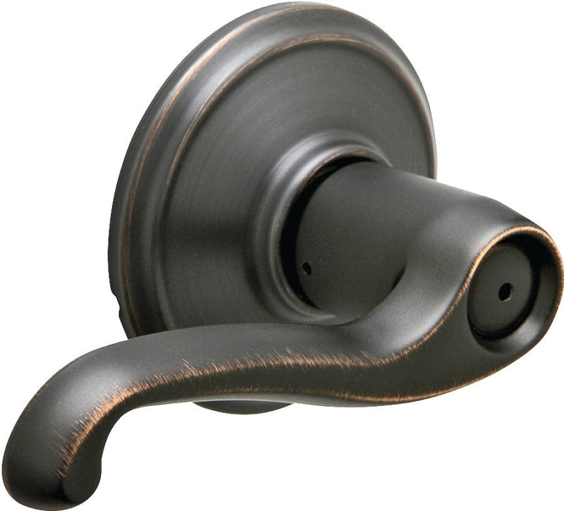 SCHLAGE LOCK Schlage F Series F40V FLA 716 Privacy Lever, Mechanical Lock, Metal, Residential, 2 Grade