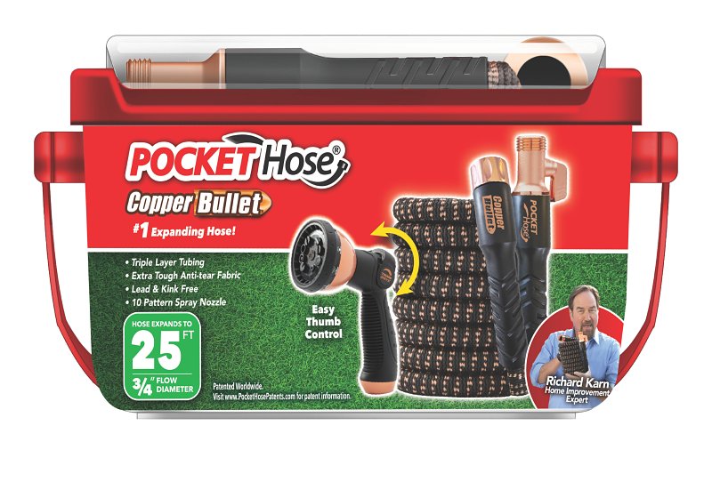 POCKET HOSE GARDEN HOSE EXPANDABLE MD 25FT