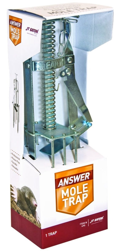 J.T. EATON J.T. Eaton 490 Mechanical Mole Trap, 6-1/4 in W, 2-7/8 in H LAWN & GARDEN J.T. EATON