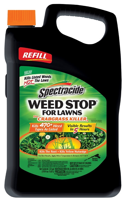 SPECTRACIDE Spectracide HG-96589 Refill Weed Killer, Liquid, 1.33 gal