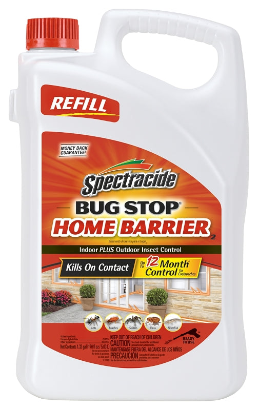 SPECTRACIDE Spectracide HG-96381 Insecticide, Liquid, Spray Application, 1.33 gal