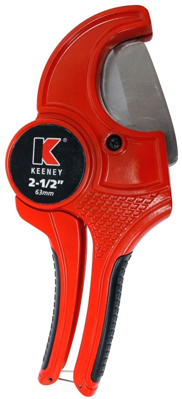 KEENEY Keeney K840-102 Pipe Cutter, 2-1/2 in Max Pipe/Tube Dia, HCS Blade