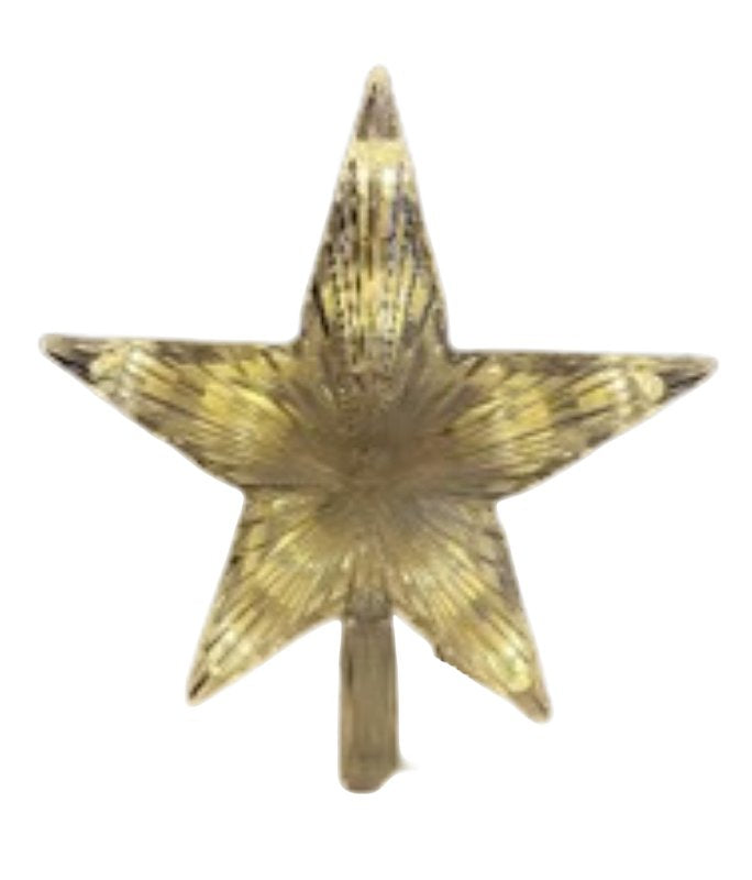 SANTAS FOREST Santas Forest 57016 Tree Topper, 8.66 in H, Star, Warm White