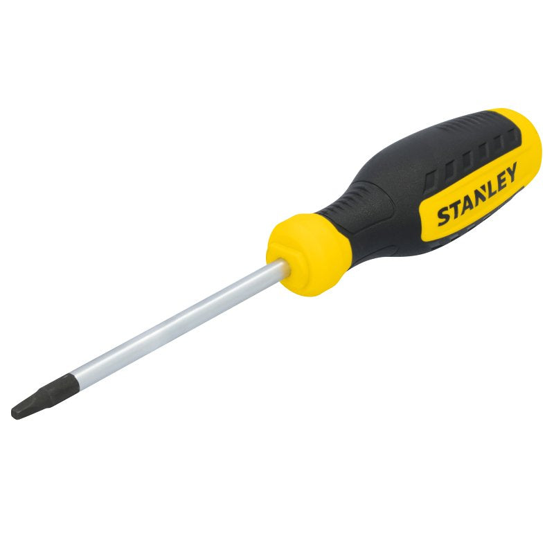 STANLEY STANLEY STHT60812 Screwdriver, #2 Drive, Square Drive, 10-1/2 in OAL, 4 in L Shank, Comfort Grip Handle TOOLS STANLEY