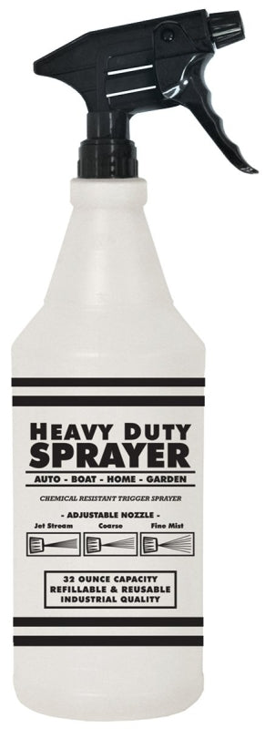 SM ARNOLD SM Arnold 92-760 Sprayer Bottle, 32 oz, Trigger, FKM, Black AUTOMOTIVE SM ARNOLD