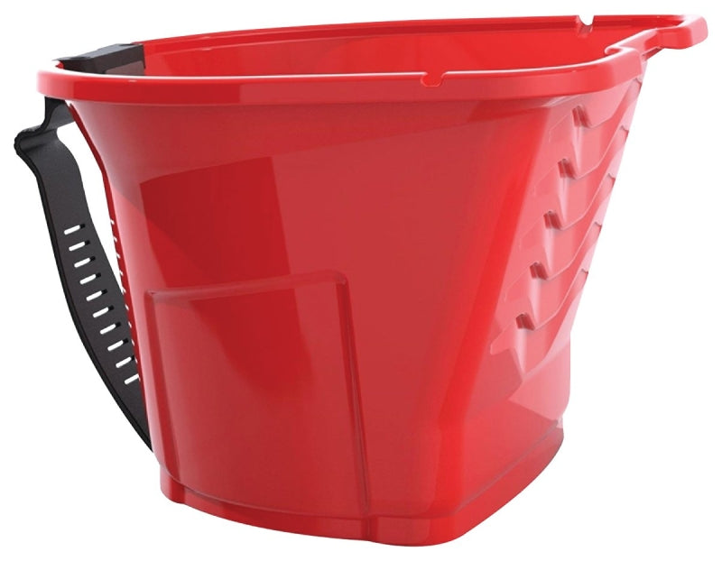 HANDY�PRODUCTS Handy Products BER-3200-CT Paint Pail, 0.5 gal, Plastic, Red