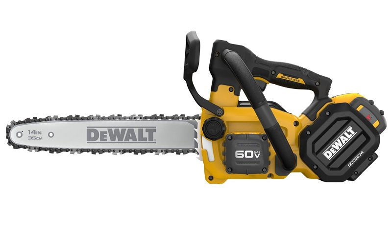 DEWALT DEWALT DCCS674X2 Chainsaw Kit, Battery Included, 60 V, Lithium-Ion, 14 in Cutting Capacity, 14 in L Bar, 3/8 in Pitch