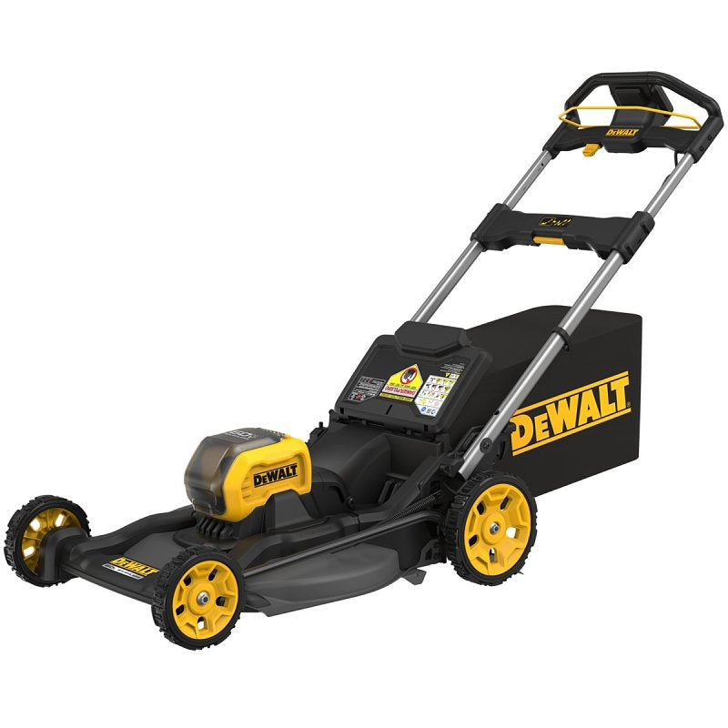 DEWALT DEWALT DCMWP600X2 Cordless Push Mower Kit, Battery Included, 60 V, Dual Blade, 80 min Battery Run