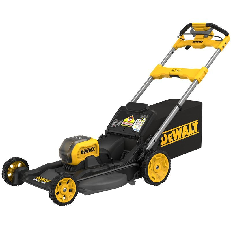 DEWALT DEWALT DCMWSP650Y2 Self-Propelled Mower Kit, Battery Included, 60 V, Lithium-Ion, 21 in W Cutting, 1-Blade