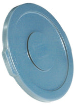 RUBBERMAID Rubbermaid FG260900GRAY Lid, 10 gal, Plastic, Gray, For: Brute #2610 10 gal Container