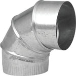 IMPERIAL Imperial GV0289-C Adjustable Elbow, 5 in Connection, 26 Gauge, Galvanized PLUMBING, HEATING & VENTILATION IMPERIAL