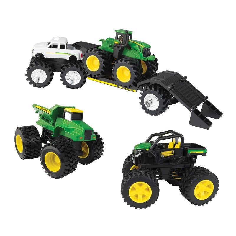 TOMY INTERNATIONAL John Deere Toys 45621 Vehicle Set, 5 in L Dimensons, 3 years and Up HOUSEWARES TOMY INTERNATIONAL