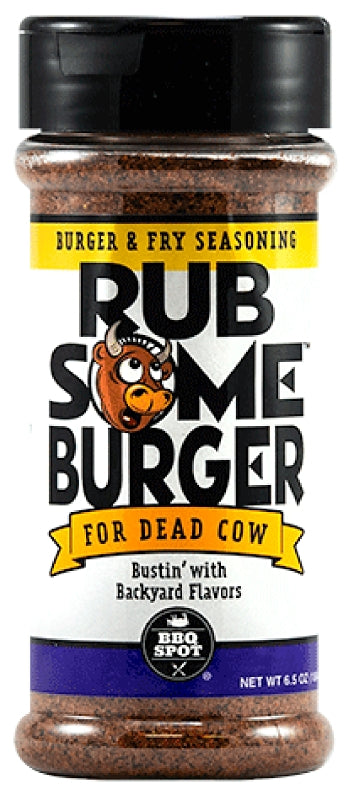 BBQ SPOT BBQ Spot OW85190 Burger BBQ Rub, 6.5 oz OUTDOOR LIVING & POWER EQUIPMENT BBQ SPOT