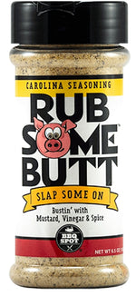 BBQ SPOT BBQ Spot OW85120 Butt Carolina BBQ Rub, Mustard, 6.5 oz