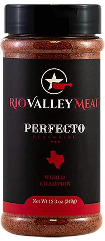 RIO VALLEY MEAT Rio Valley Meat OW91005 BBQ Rub, Perfecto, 12.3 oz Bottle OUTDOOR LIVING & POWER EQUIPMENT RIO VALLEY MEAT