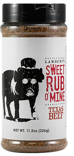 LAMBERT'S Lambert's Sweet Swine O' Mine SS02061 Texas BBQ Rub, 11.5 oz OUTDOOR LIVING & POWER EQUIPMENT LAMBERT'S