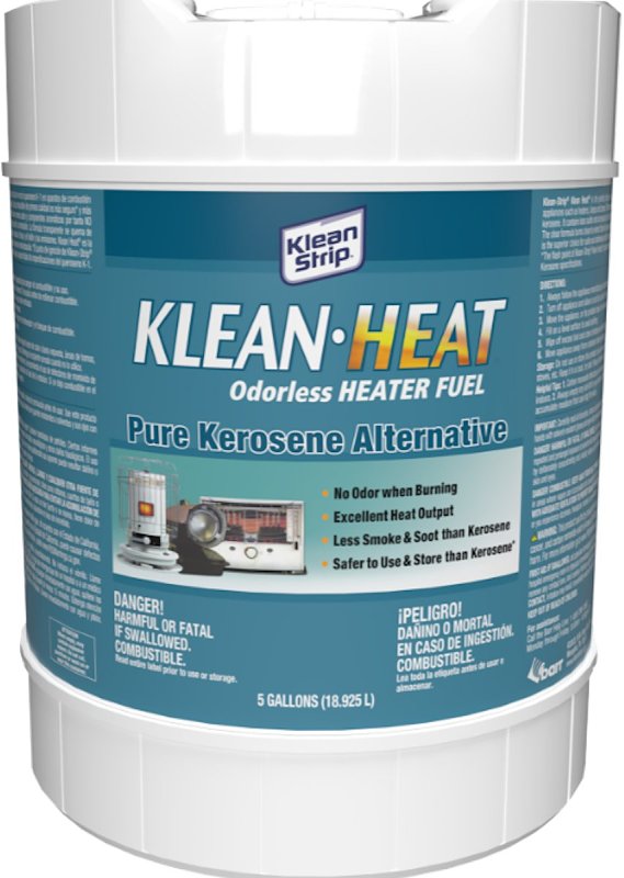 KLEAN HEAT Klean Strip Klean-Heat CKKH995 Kerosene Alternative, 5 gal Can