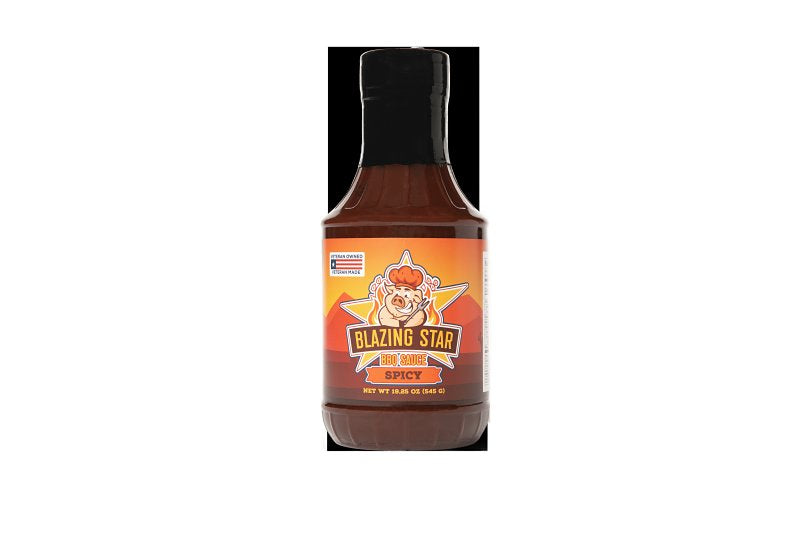 BLAZING STAR Blazing Star BZ88105 BBQ Sauce, Spicy, 19.25 oz