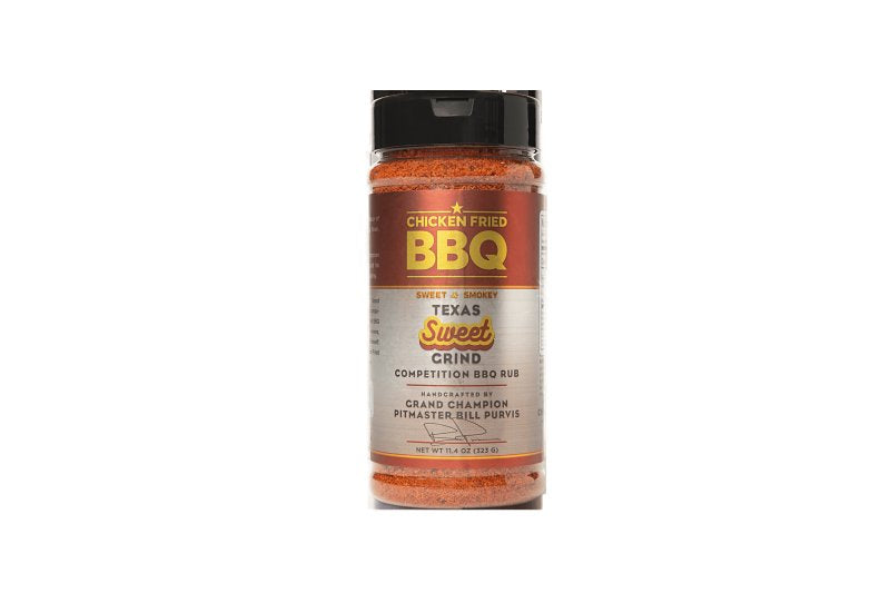 CHICKEN FRIED BBQ Chicken Fried BBQ OW85620 Seasoning, Texas Sweet Grind, 10.3 oz