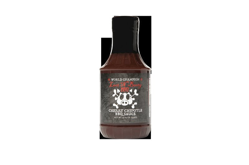 LOOT N BOOTY Loot N' Booty BBQ LB02100 BBQ Sauce, Cherry Chipotle, 19.25 oz Bottle OUTDOOR LIVING & POWER EQUIPMENT LOOT N BOOTY