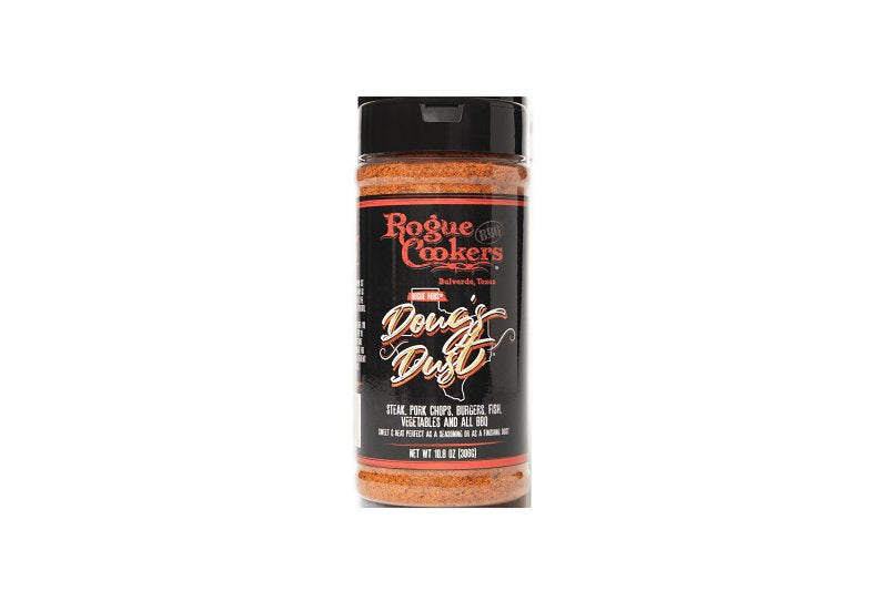 ROGUE COOKERS Rogue Cookers OW86549 Rub Seasoning, Doug's Dust, 10.8 oz