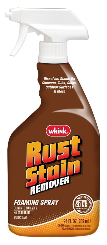 WHINK Whink 349944 Rust Stain Remover, Yellow, 24 oz, Bottle