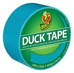 DUCK Duck 1265020 Duct Tape, 20 yd L, 1.88 in W, Vinyl Backing, Aqua PAINT DUCK
