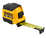 STANLEY TOOLS DEWALT ATOMIC COMPACT Series DWHT38116S Tape Measure, 16 ft L Blade, 1-1/8 in W Blade, Steel Blade, Rubber Case